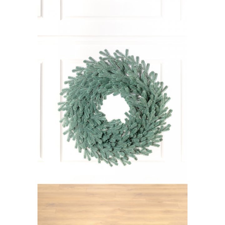 Венок литой "Венский" БОЛЬШОЙ голубой